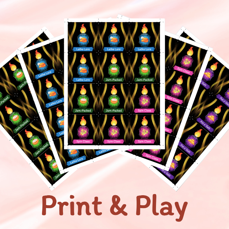 Gelt Galore: Print & Play