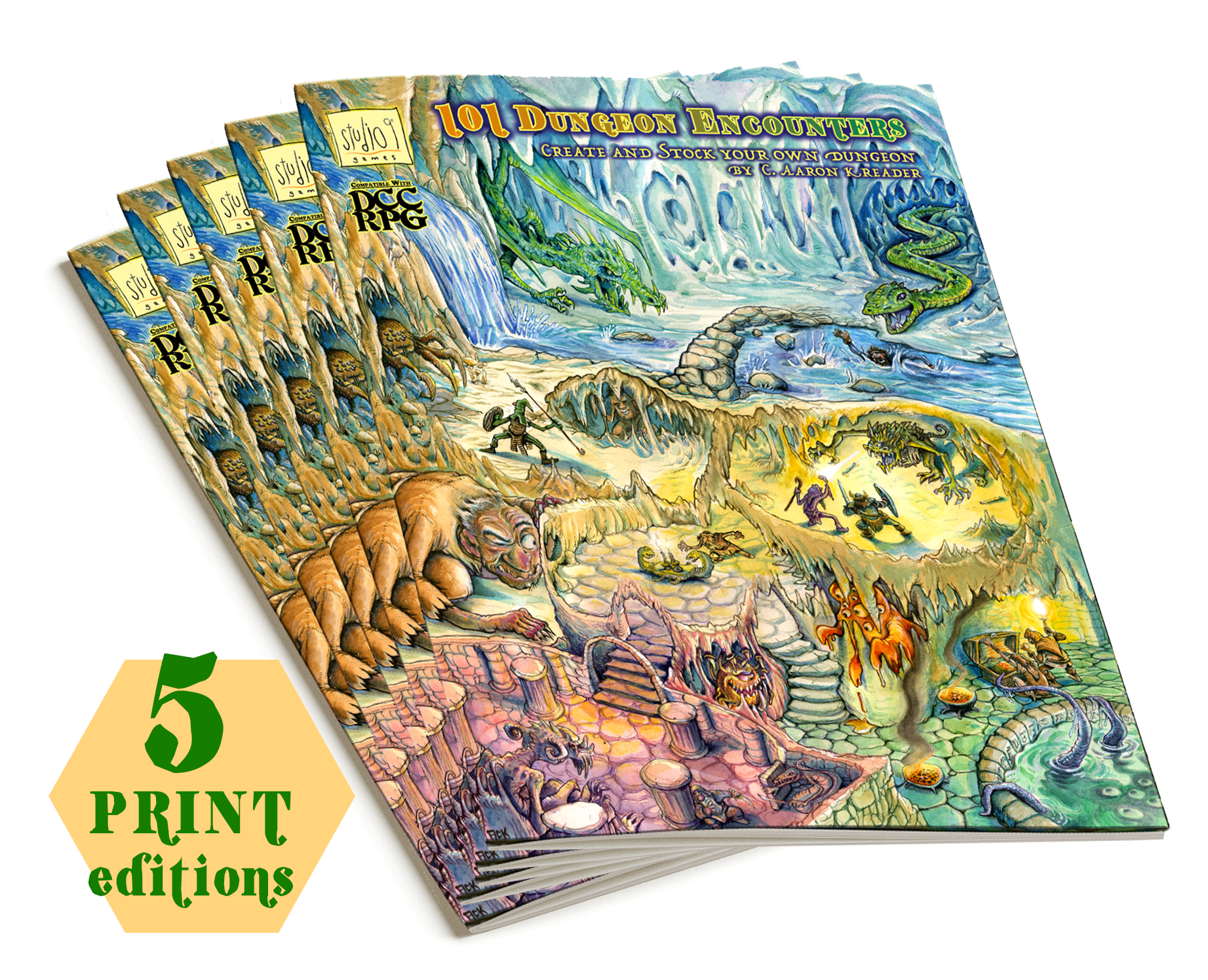 RETAIL ONLY—101 Dungeon Encounters (Softcover)