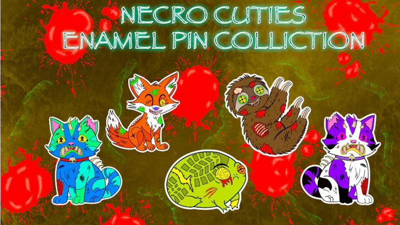 SWEET TREAT TERRORS ENAMEL PIN COLLECTION (4) Project Update: STRETCH ...