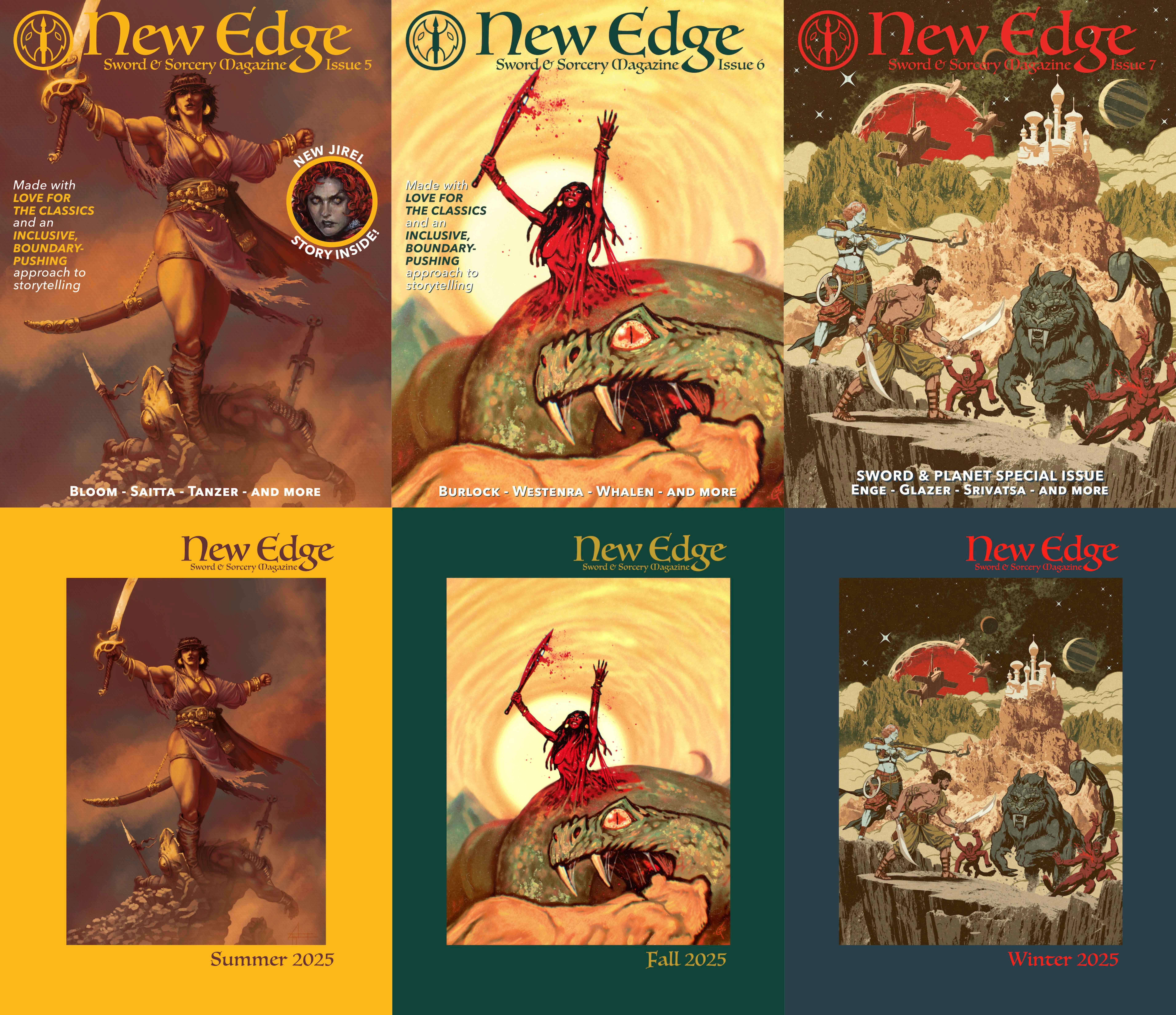 ISSUES 5-7: ALL THREE FORMATS