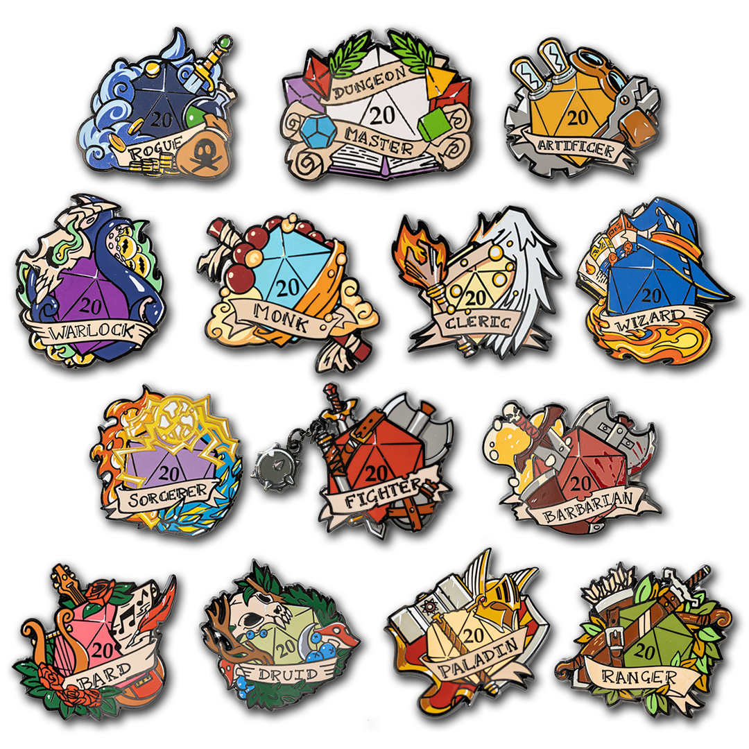 Class Pins Collection