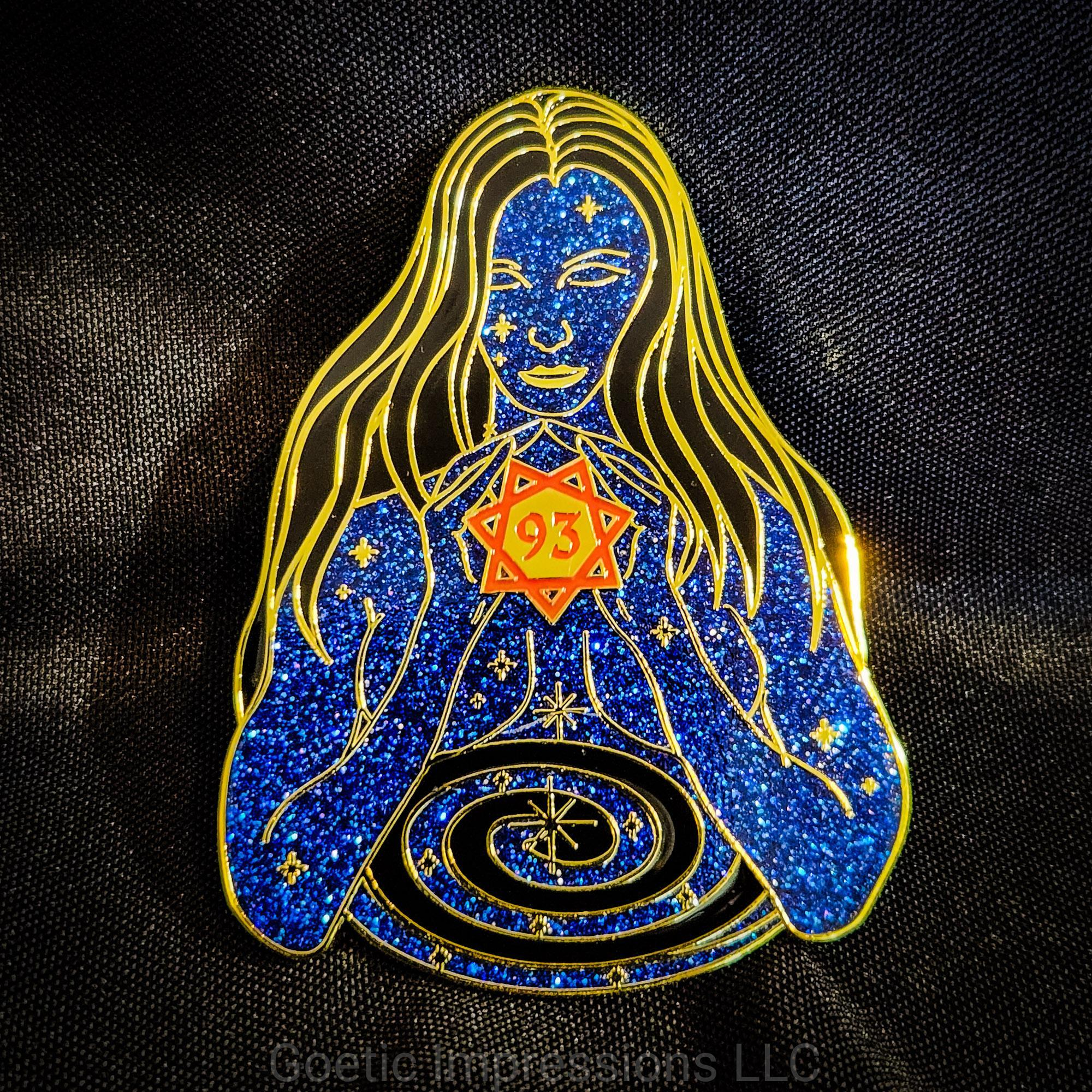 Nuit Enamel Pin