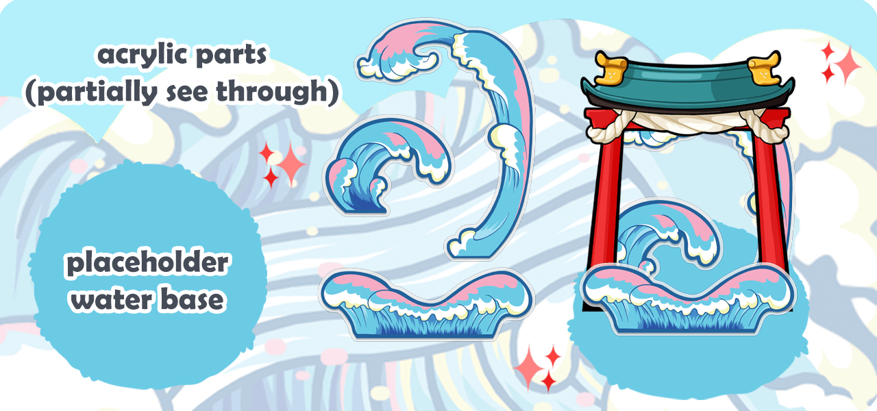 The new parts of the Water Shrine