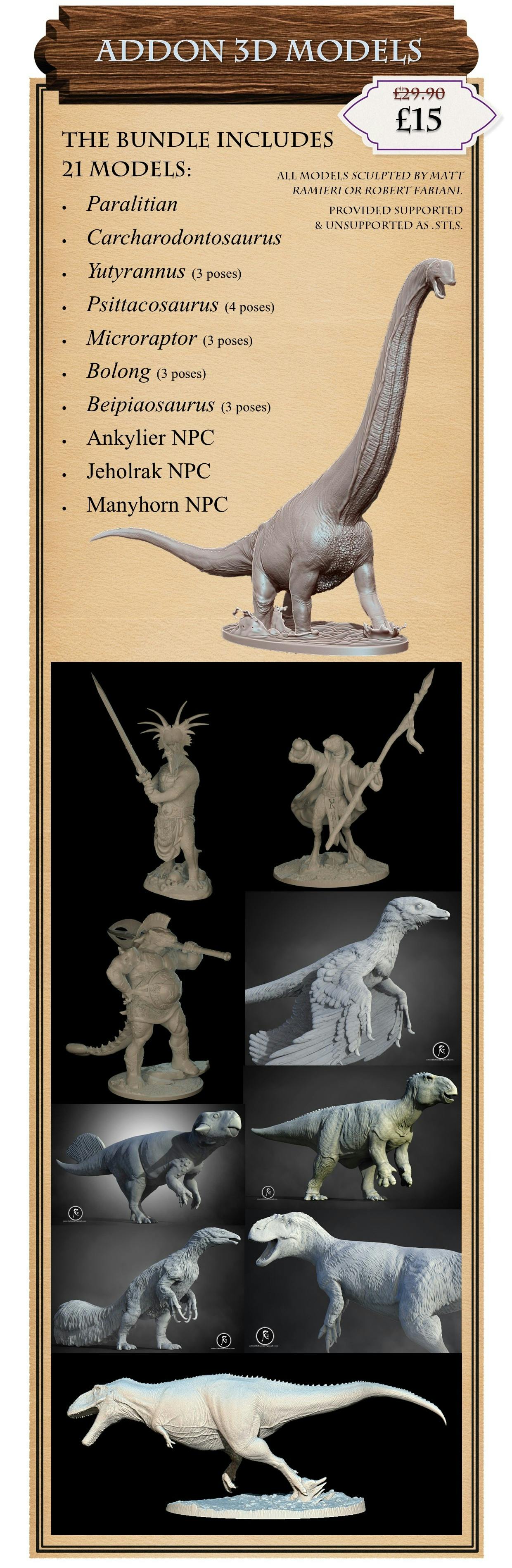 Addon 3D model bundle