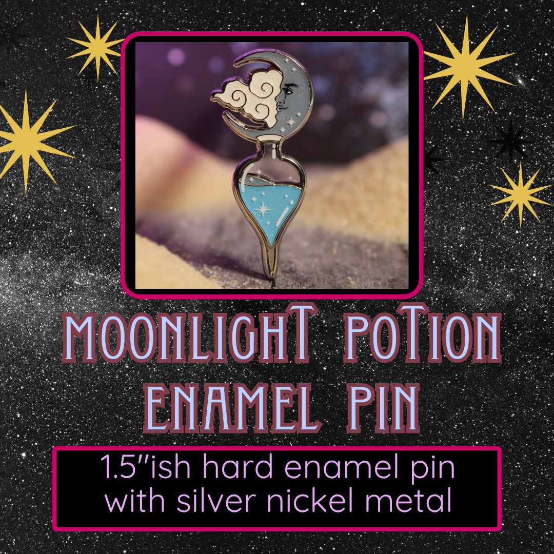 Moonlight Potion Pin 
