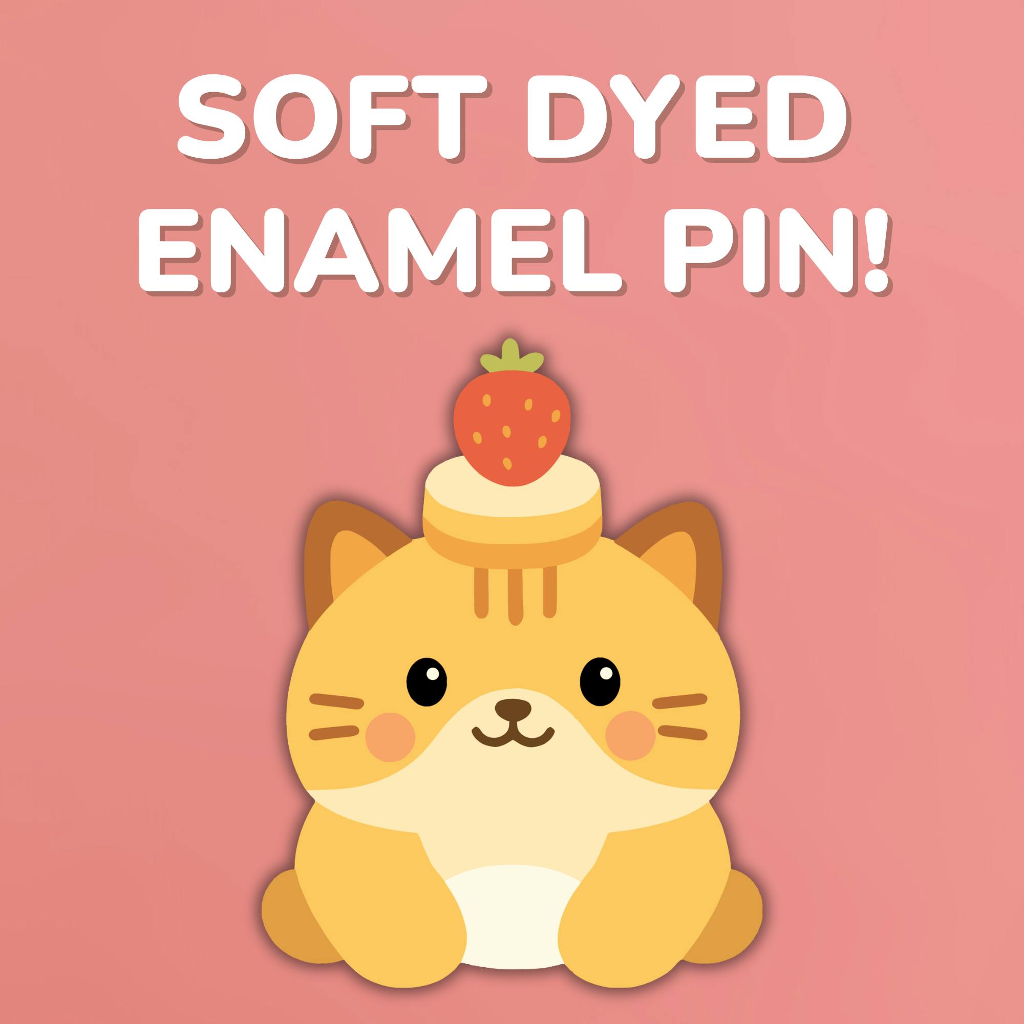 1.5" Soft Dyed Enamel Pin