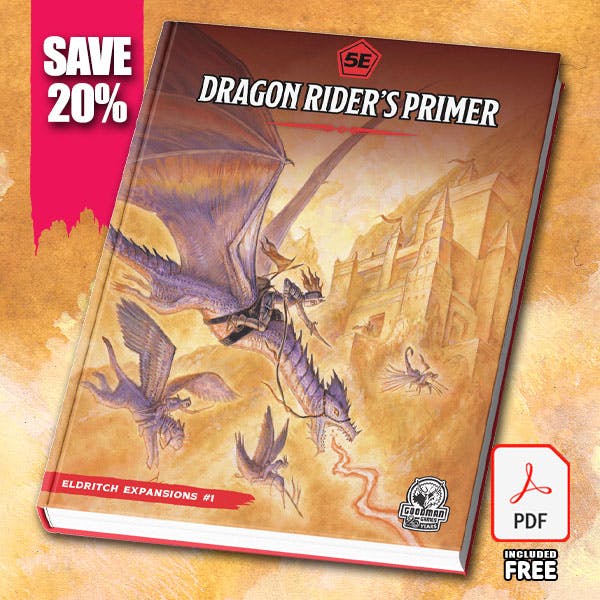 Dragon Rider's Primer (Kovacs cover) (Print+PDF)