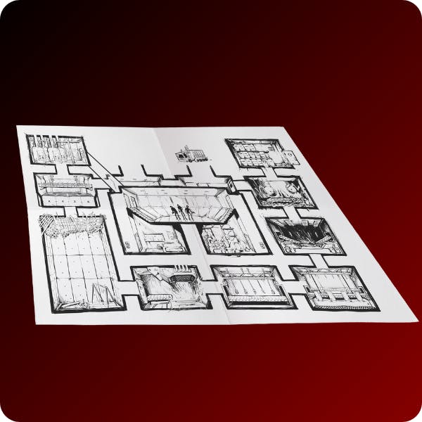 Double-Sided Poster Map