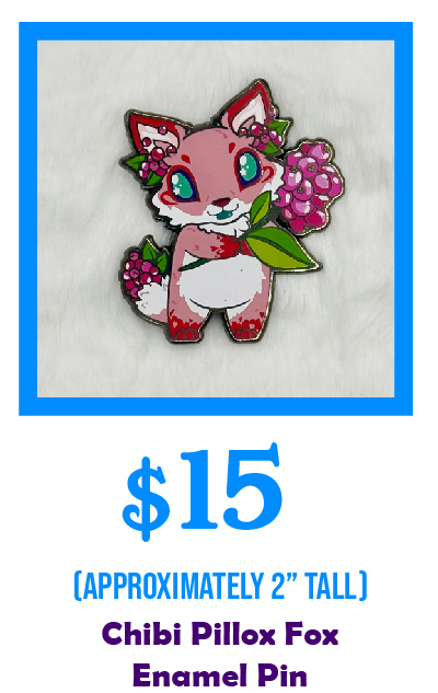 Chibi Pillox Enamel Pin