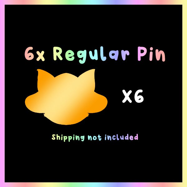 Full rainbow: Six Regular Pins