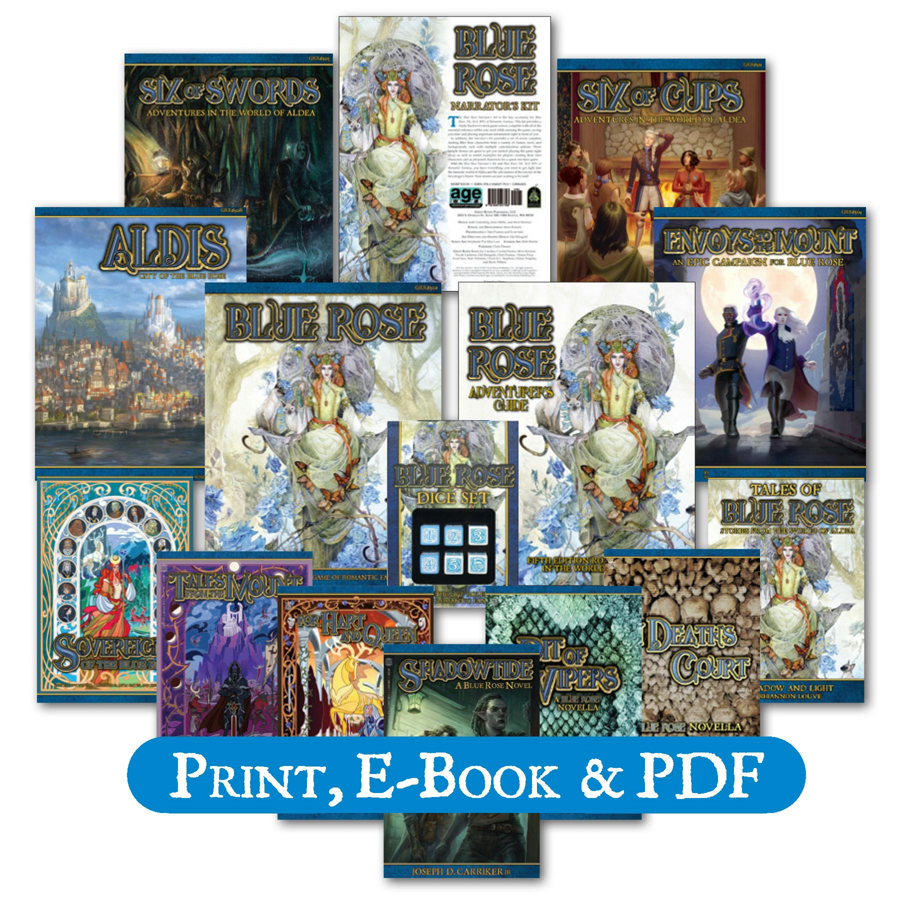 Mostly Everything, Everything, Everything (print RPGs, e-Book fiction)