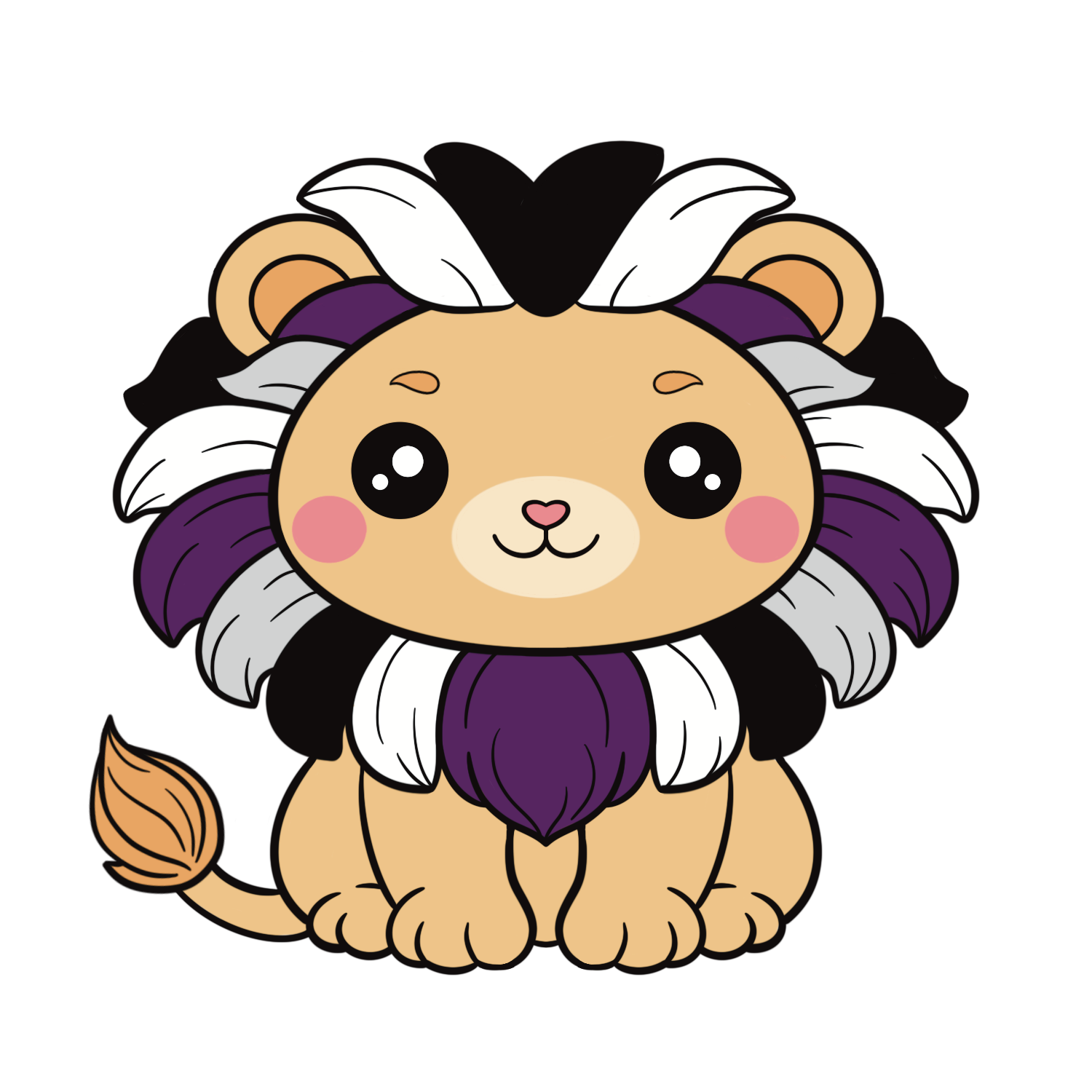 Demi Lion Pin