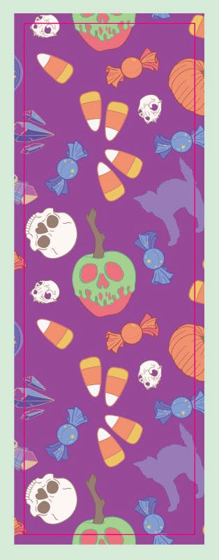 Holo Halloween Bookmark	
