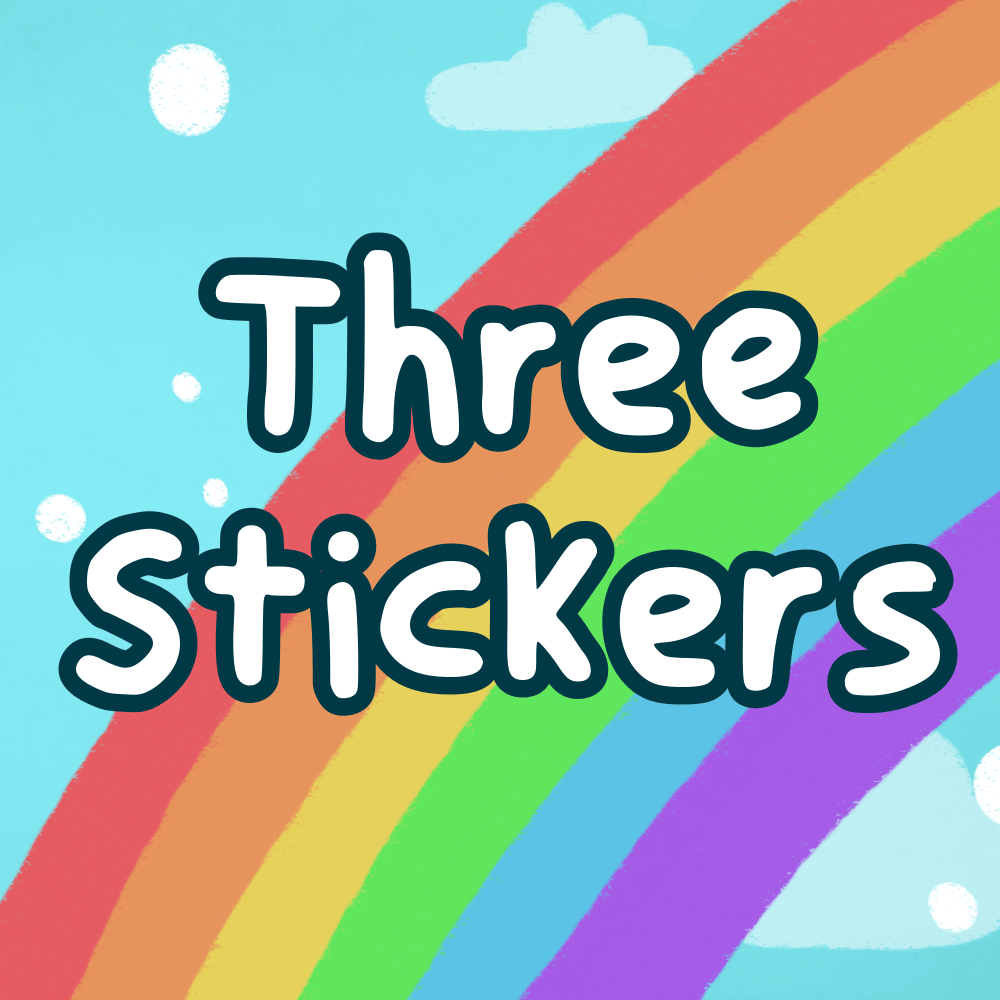 Three Stickers