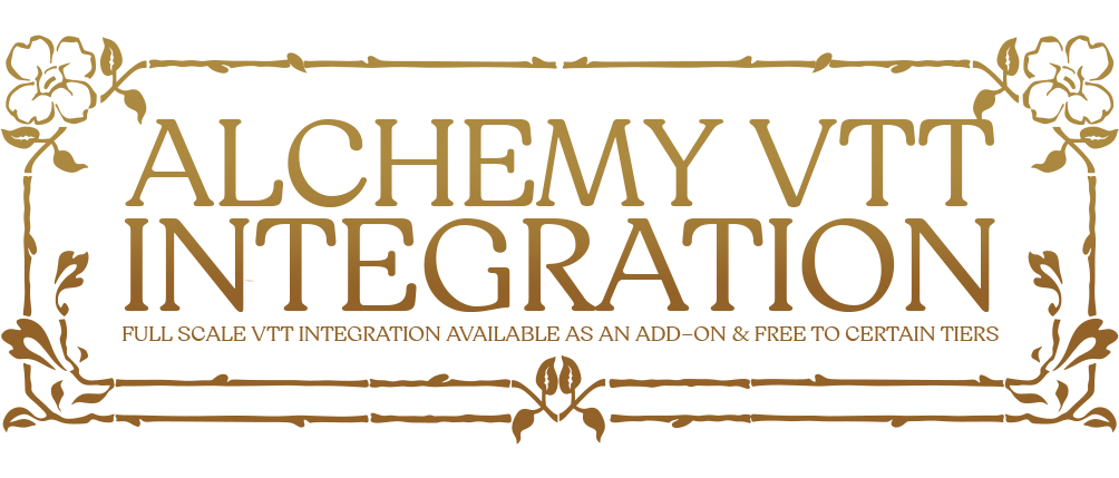 Alchemy VTT Partnership!