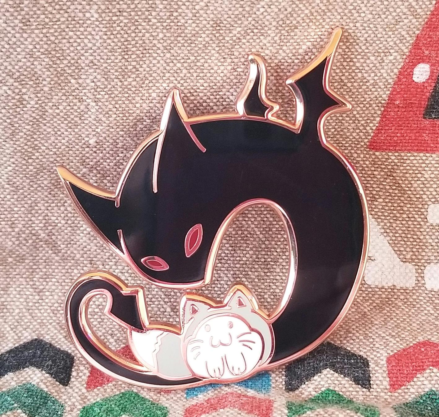 Devil on your Shoulder kitten