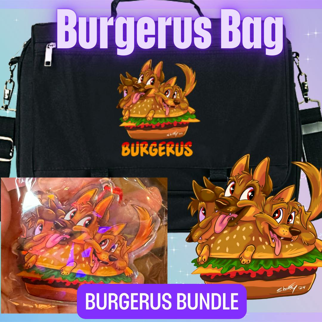 Burgerus Messenger Bag Bundle