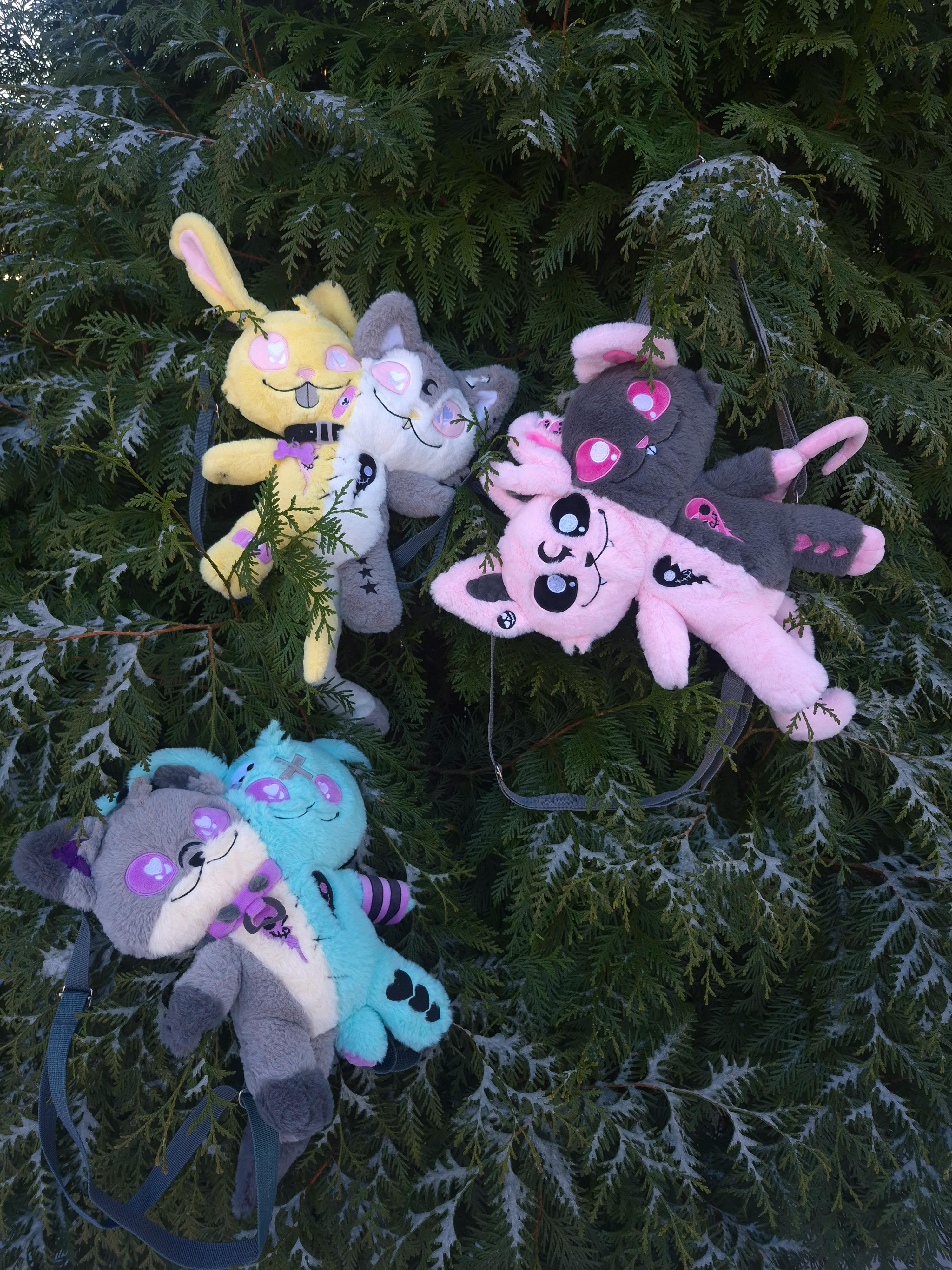 Bundle set of THREE Backpacks