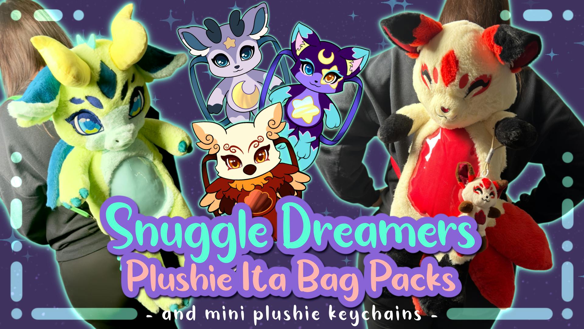 Snuggle Dreamers Ita Bag Packs - BackerKit