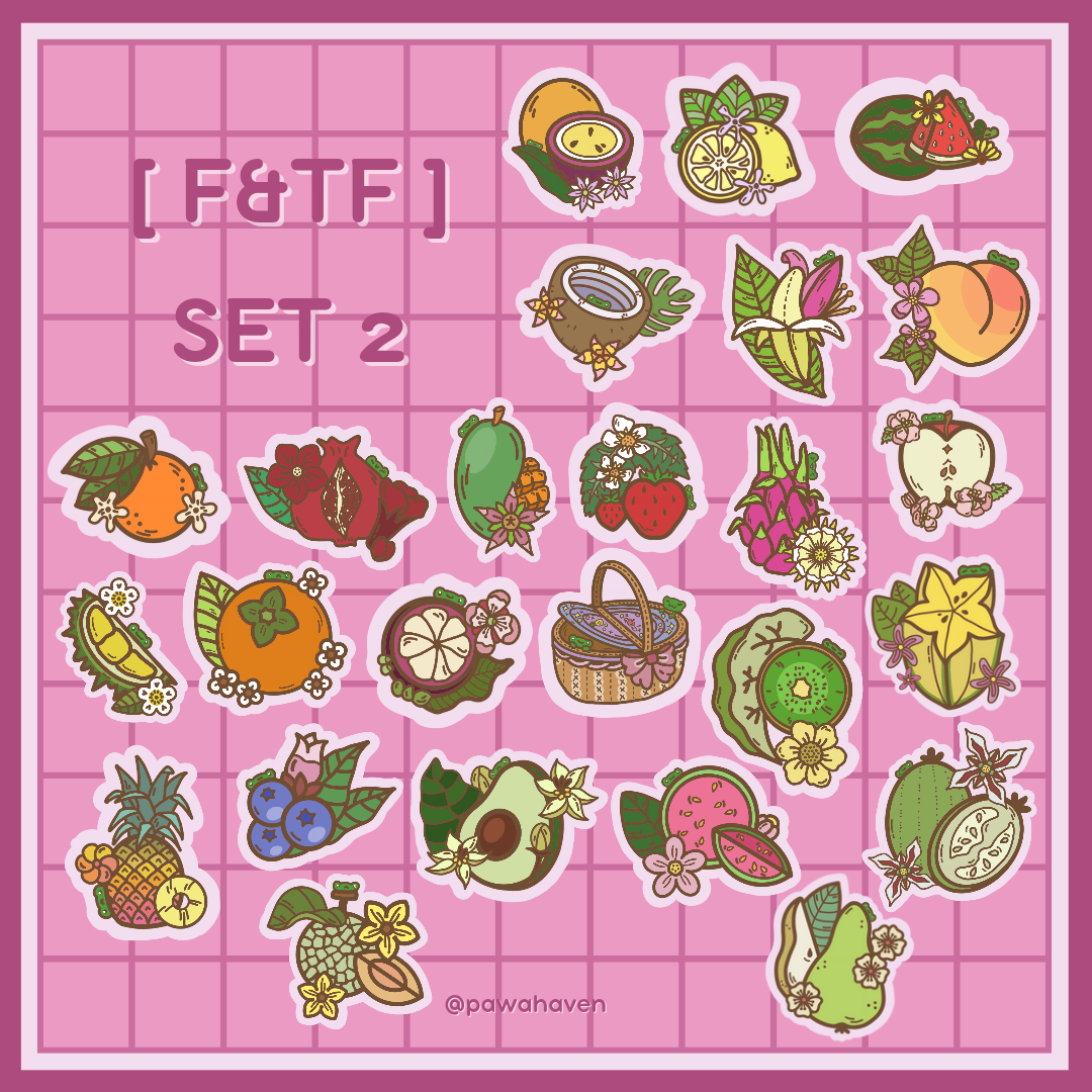 F&TF Stickers (SET 1)