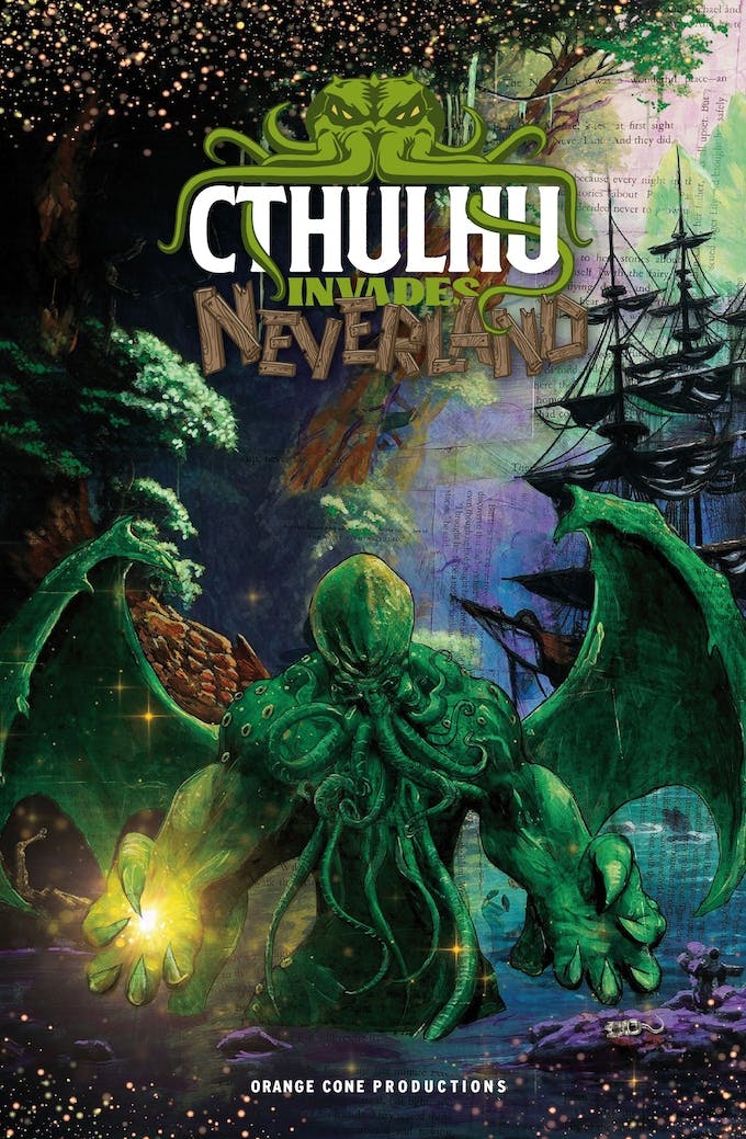 Cthulhu Invades Neverland - HARDCOVER Trade Paperback