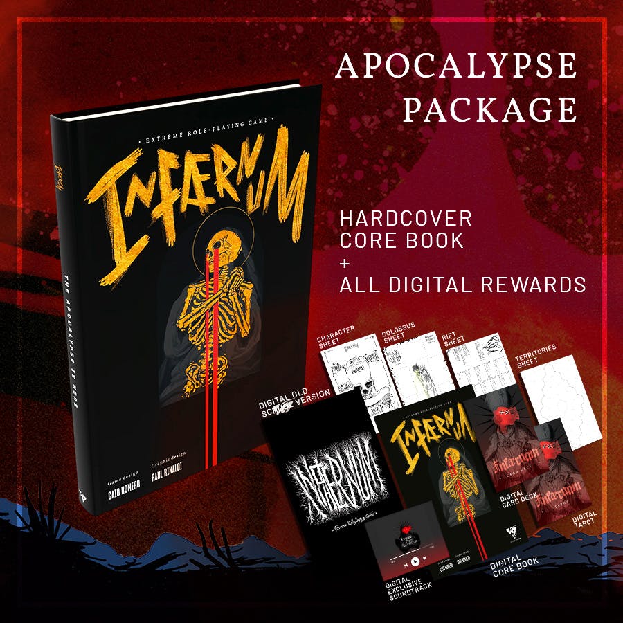 Infaernum Book +Digital (Apocalypse Package) + Mystery Gift