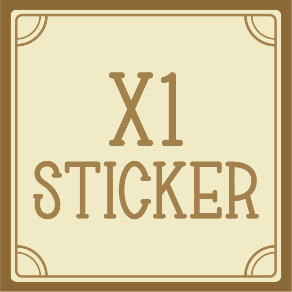 One Sticker