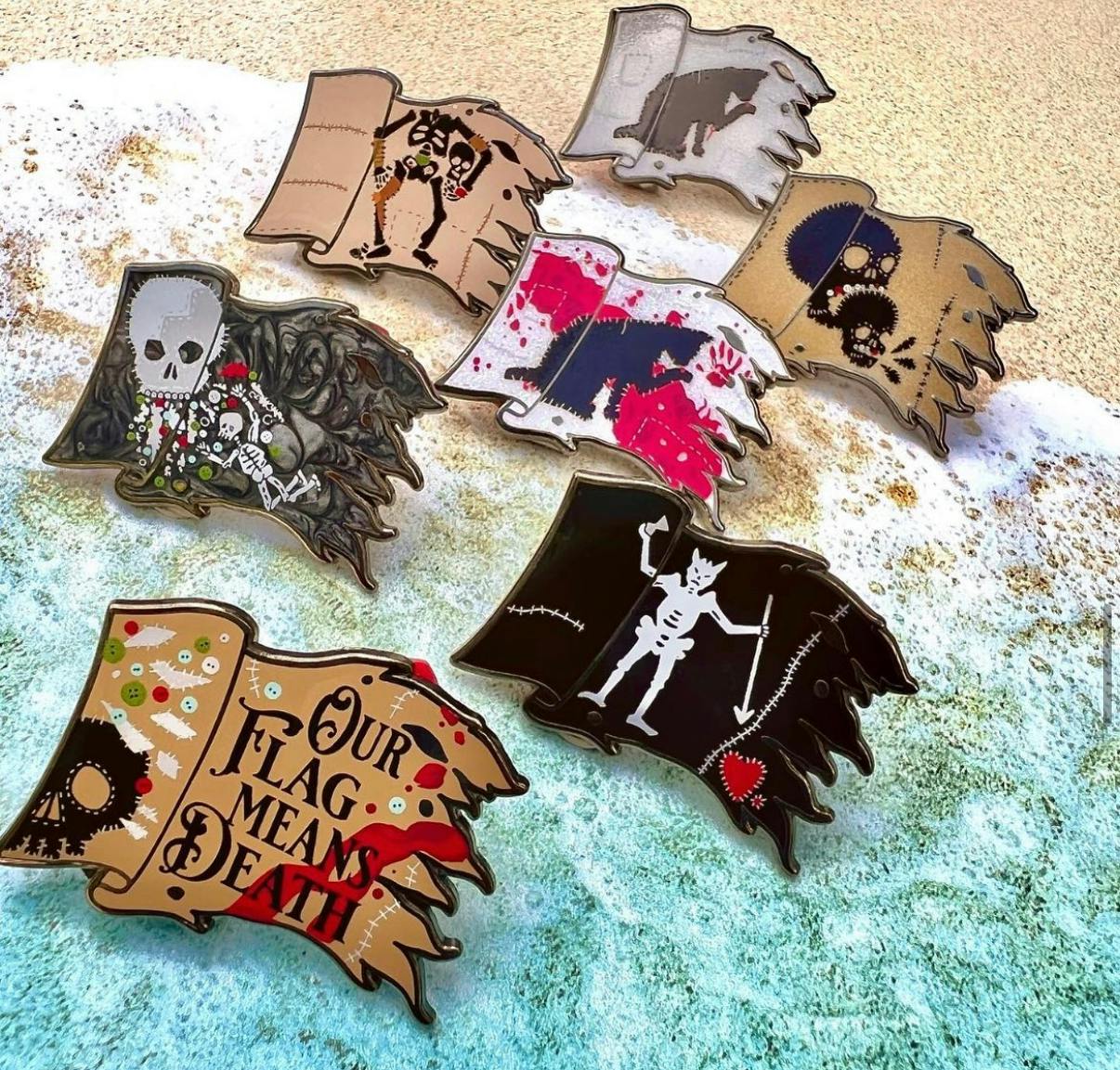 OFMD Flag 3 pin blind bag