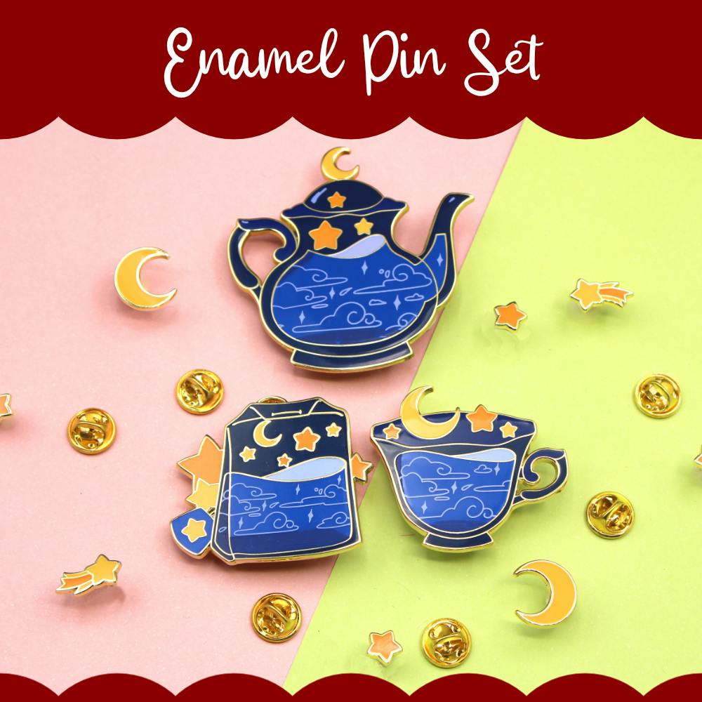 Magic Tea Party: Blue Set (Pot, Bag, Cup)