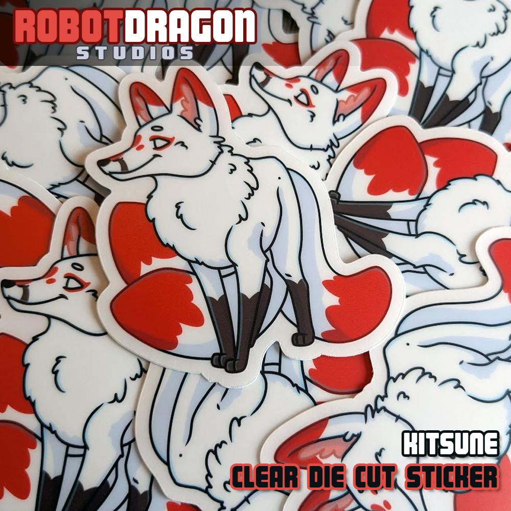 Kitsune Sticker