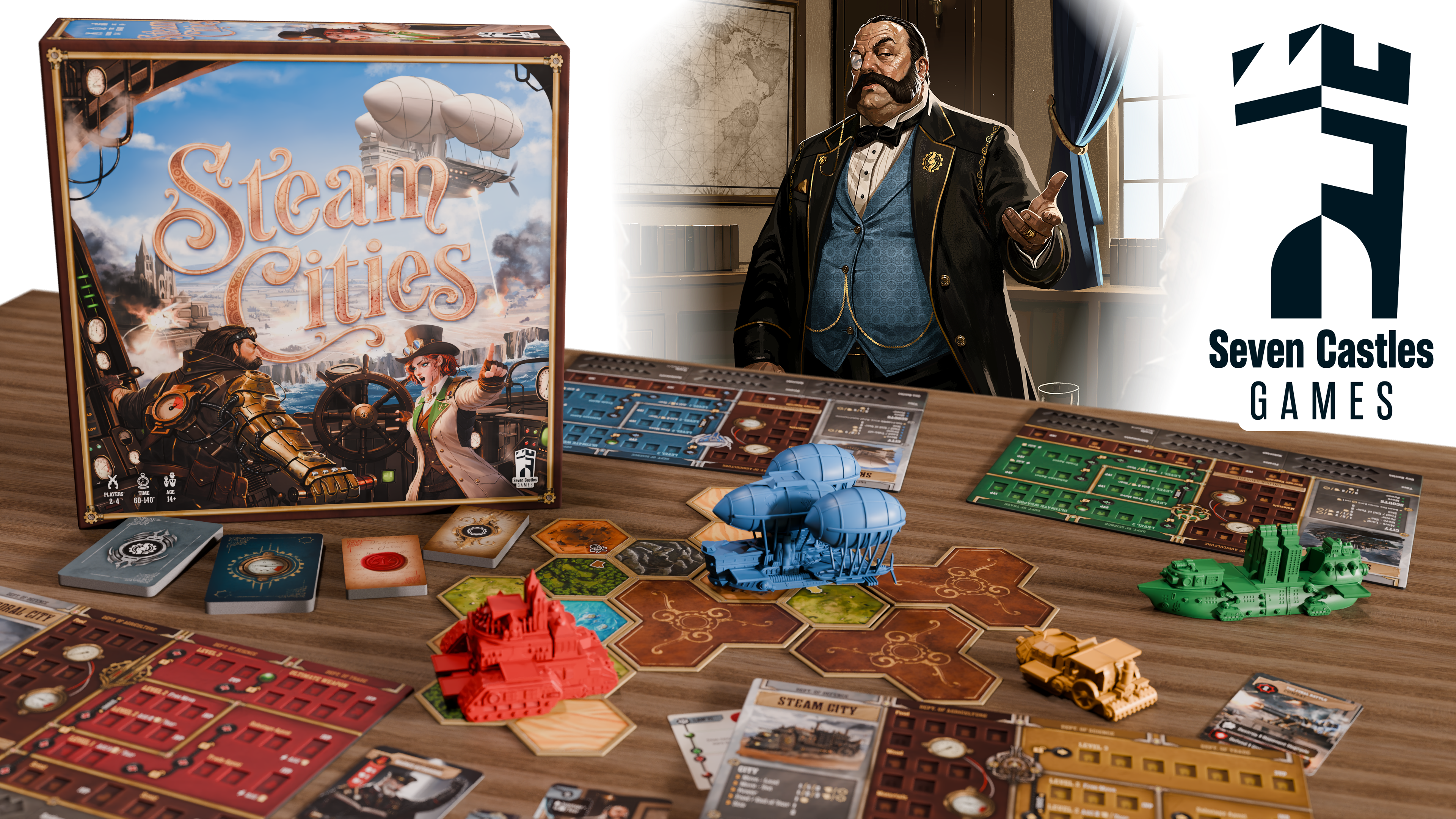 Steam Cities - Build, Expand & Rule a Steampunk World