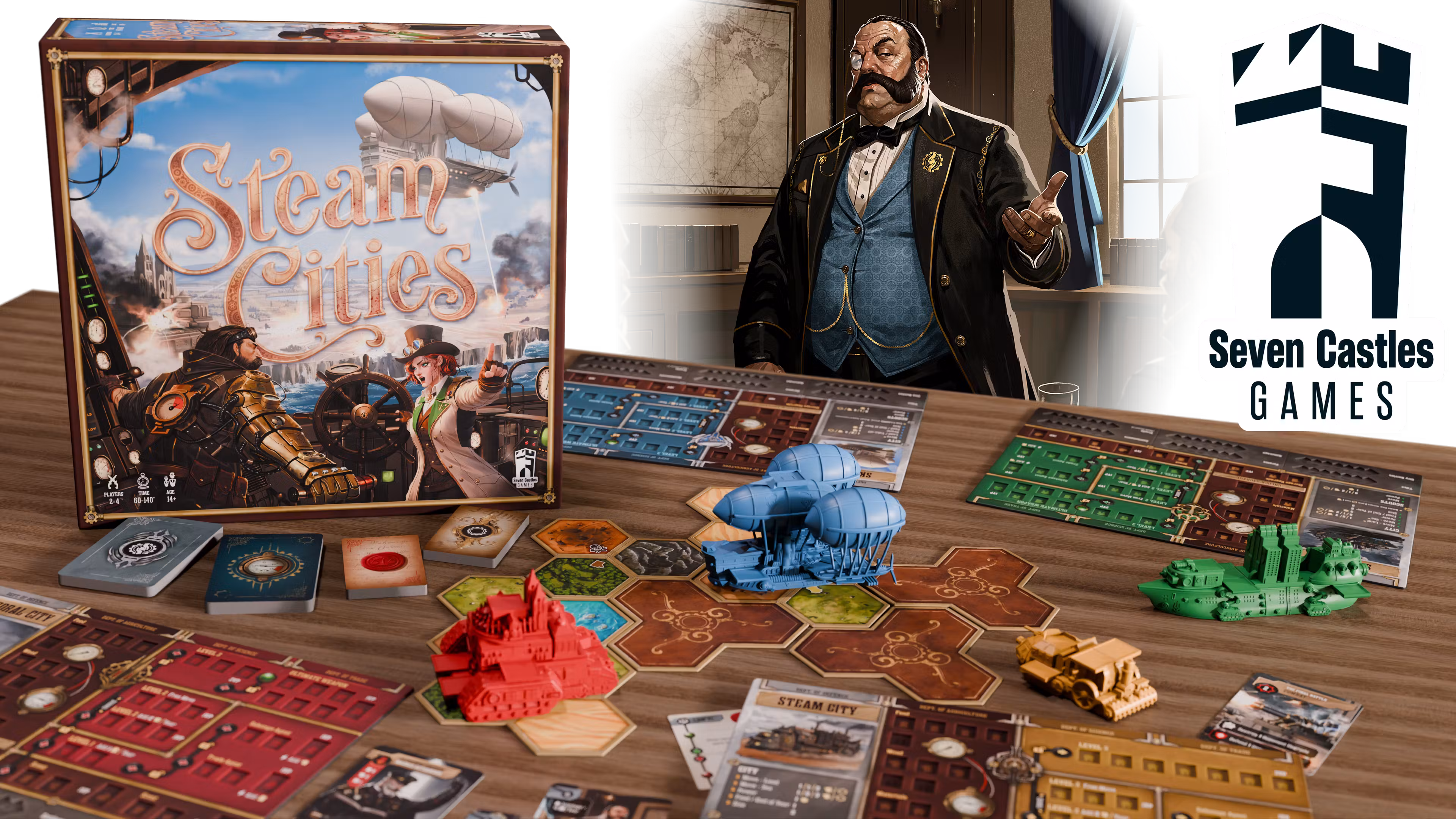 Steam Cities - Build, Expand & Rule a Steampunk World