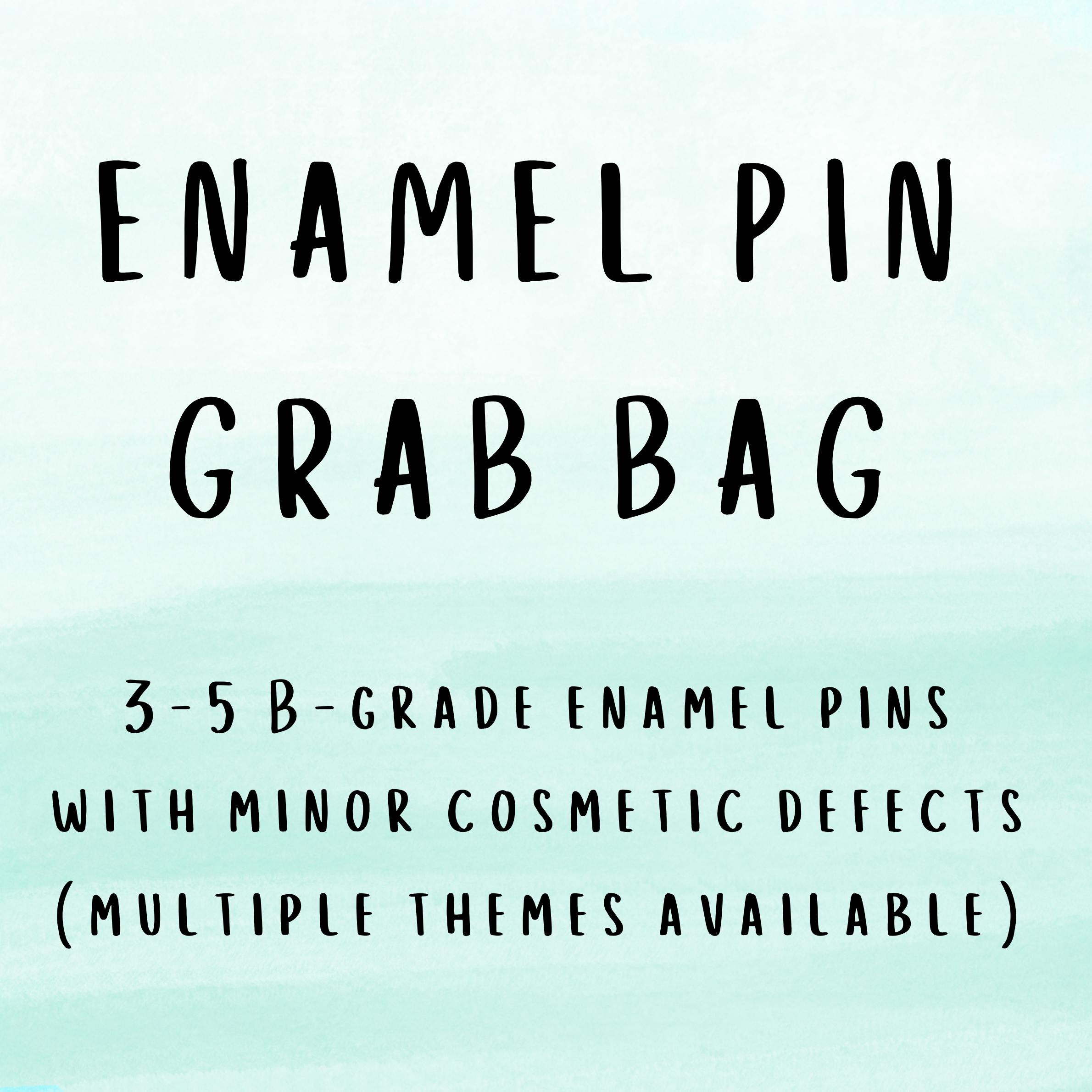 B-Grade Enamel Pin Grab Bag