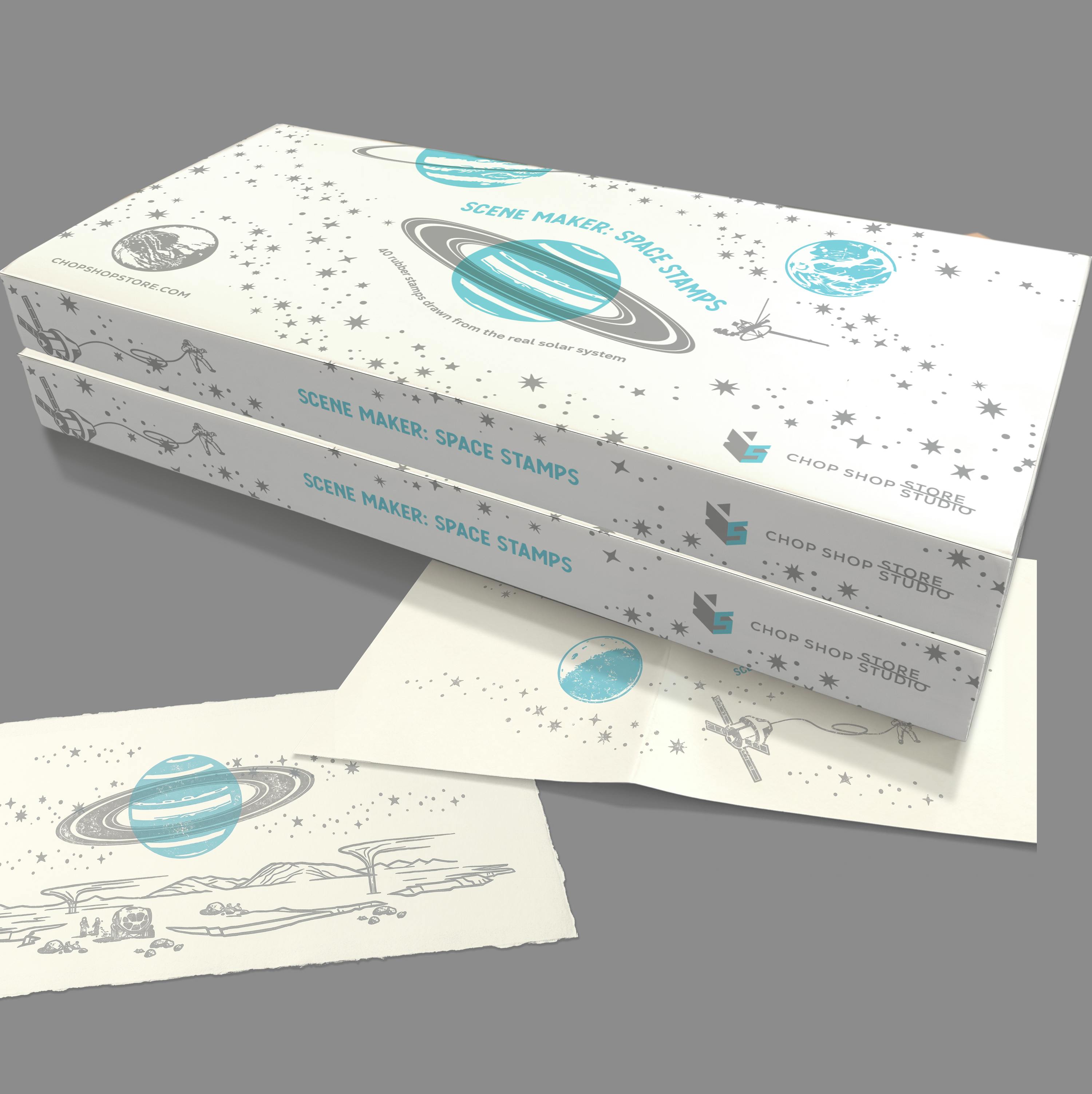 Make A Scene: Space Stamps (2 Sets)