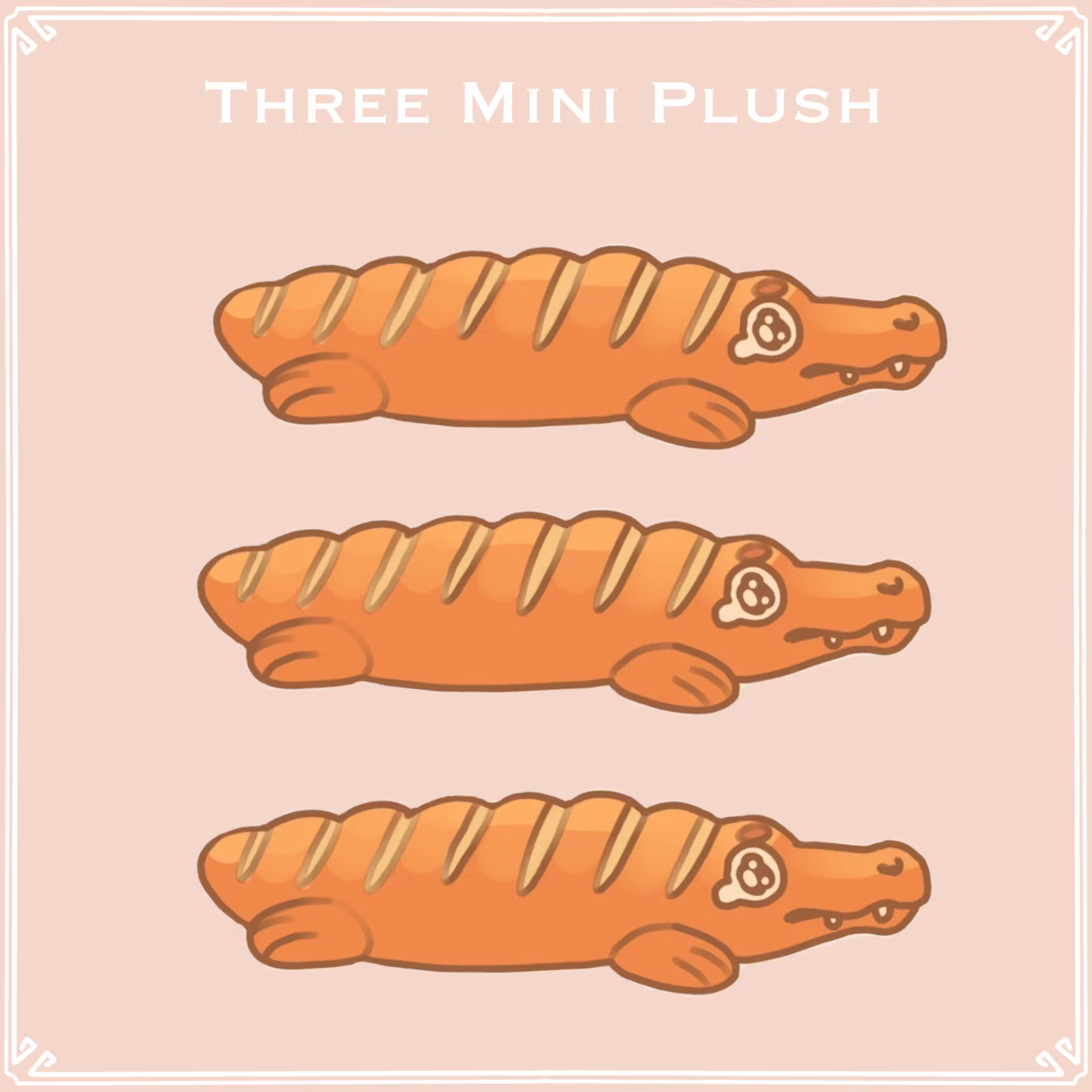 Three Mini Plush