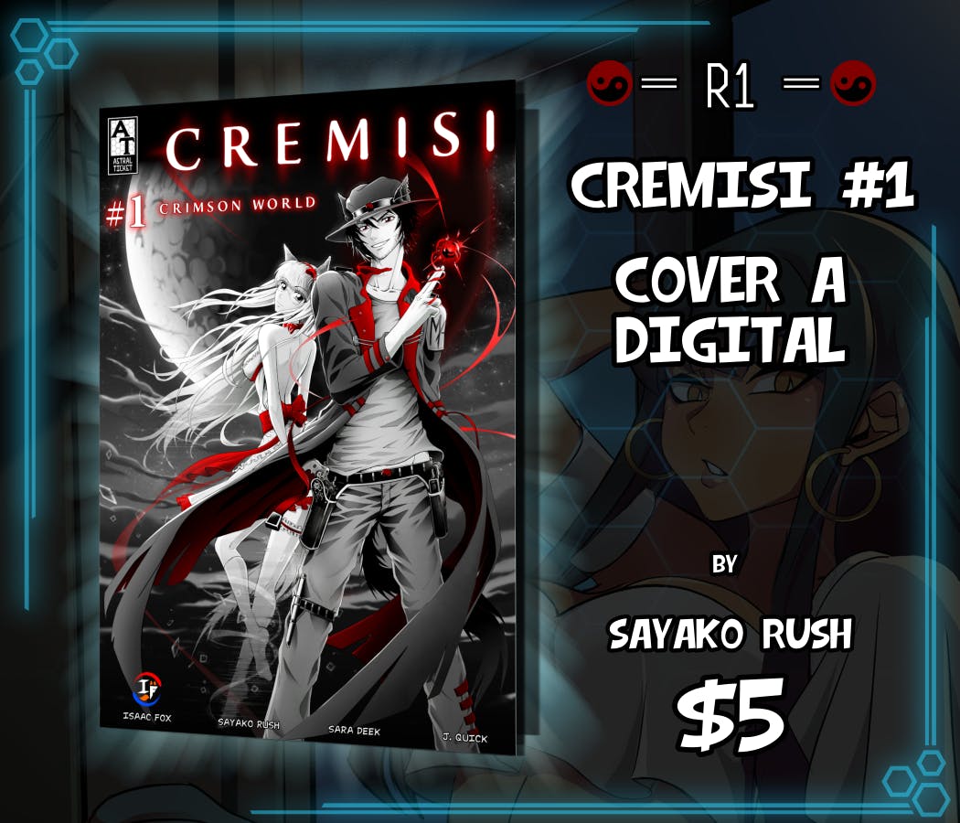 R1 Cremisi #1 Cover A Digital