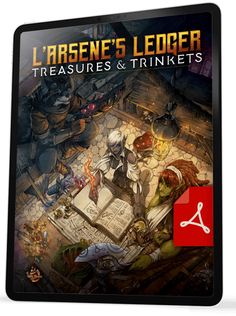 L'Arsene's Ledger - Digital PDF