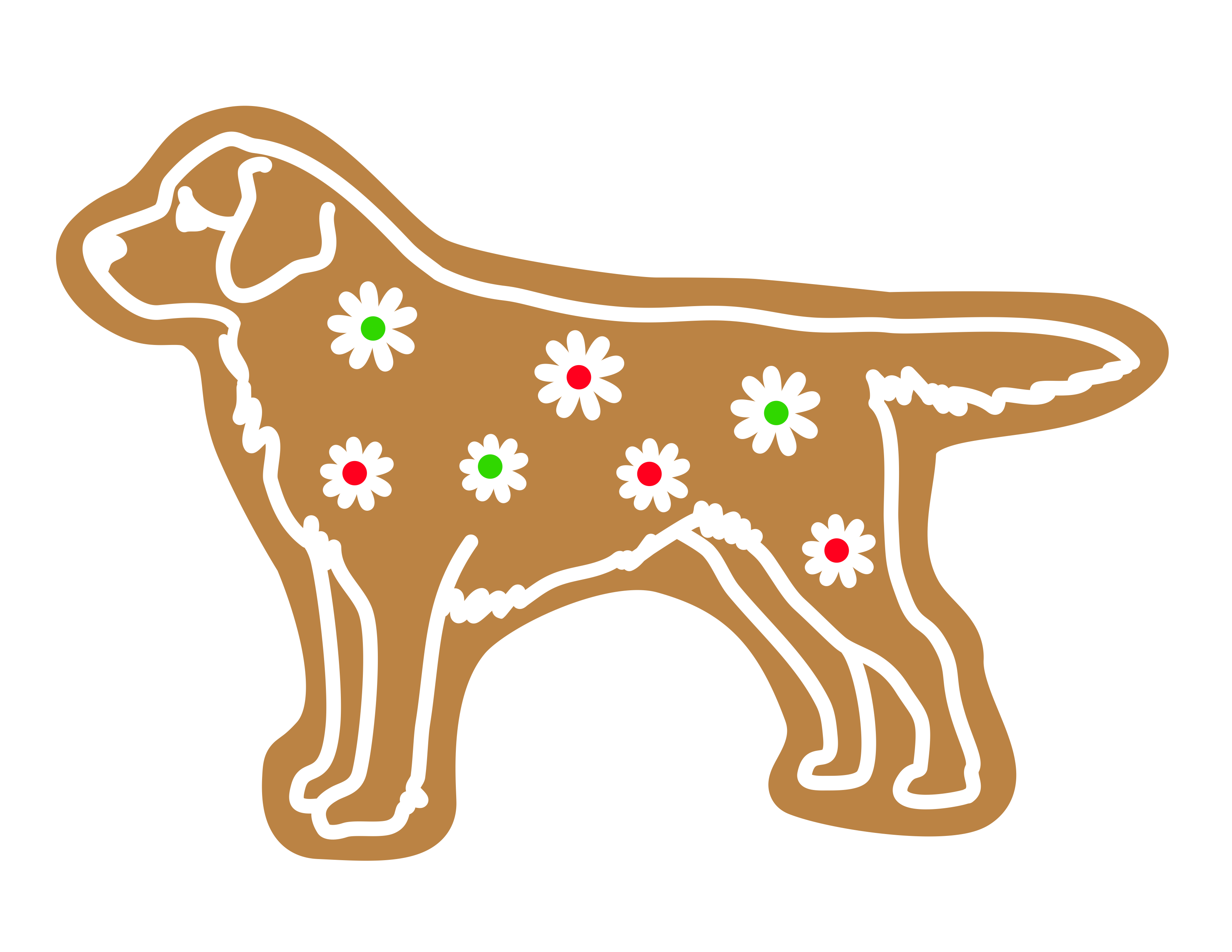Gingerbread Labrador