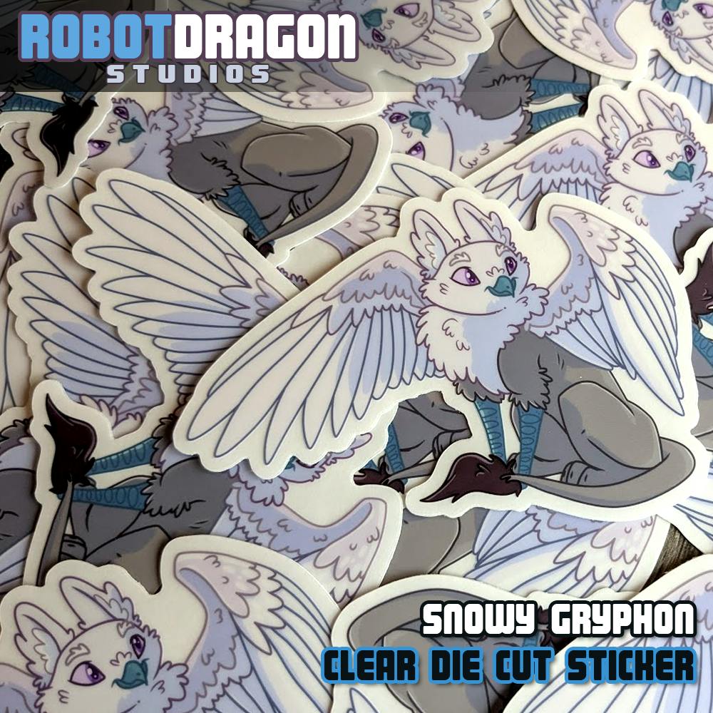  Snowy Gryphon Sticker