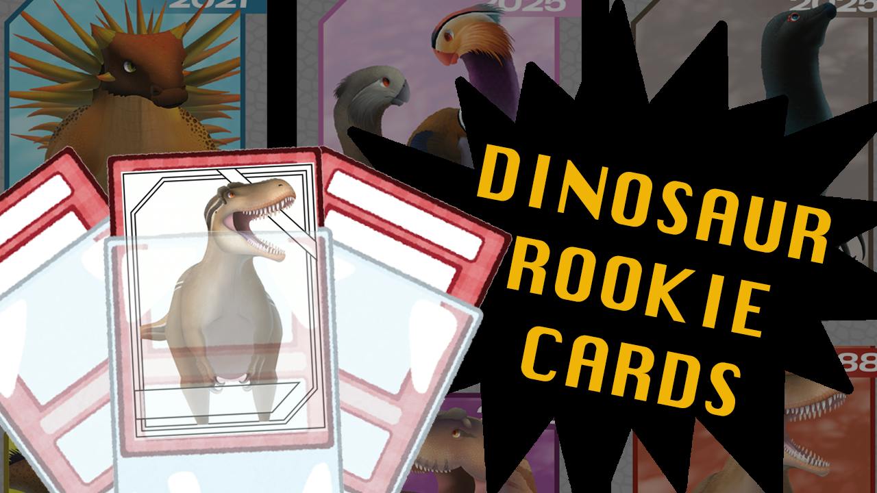 Dinosaur Rookie Cards - Collectibles for Dinosaur Fanatics