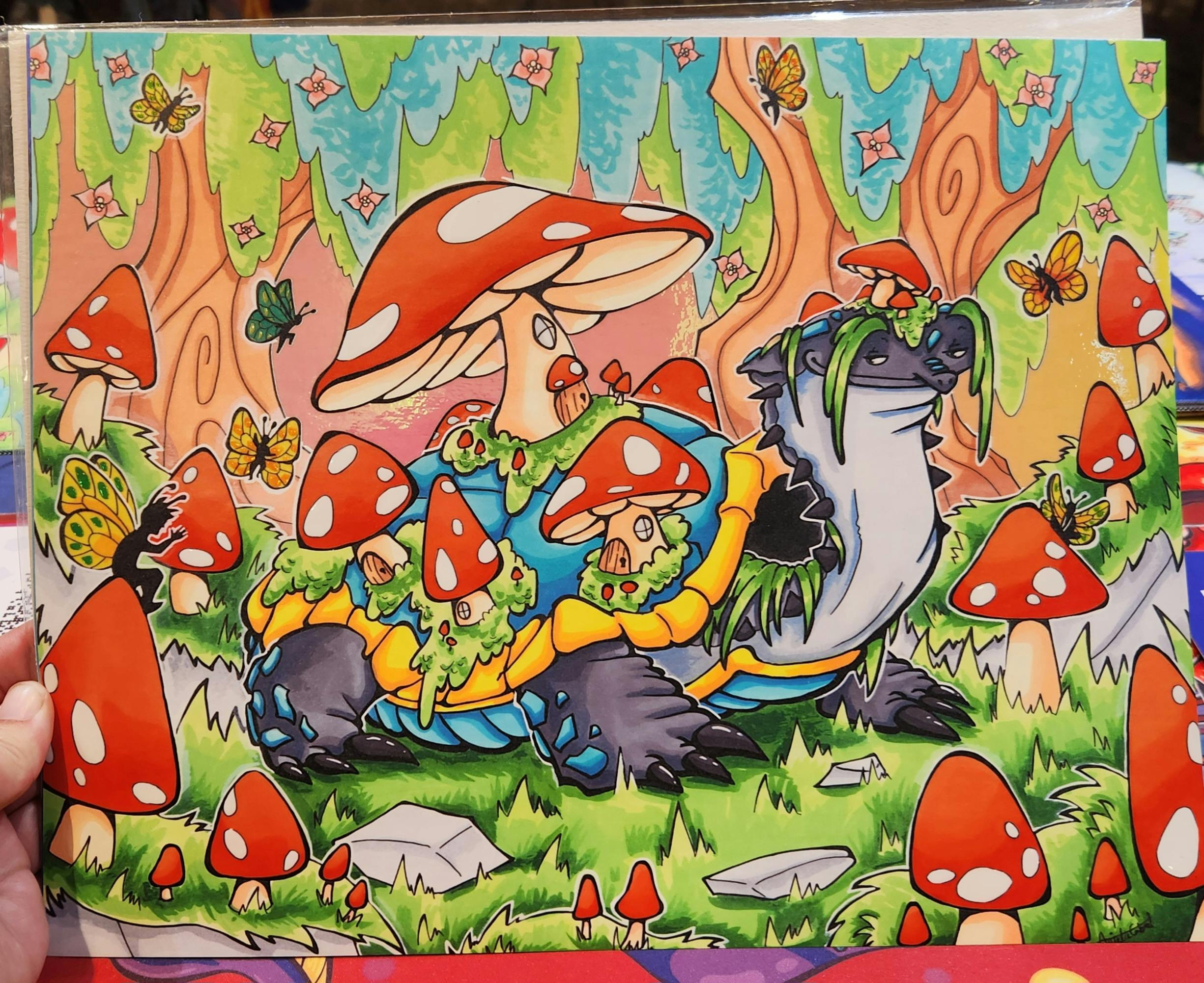 Matta Matta 16x20 Holographic Print