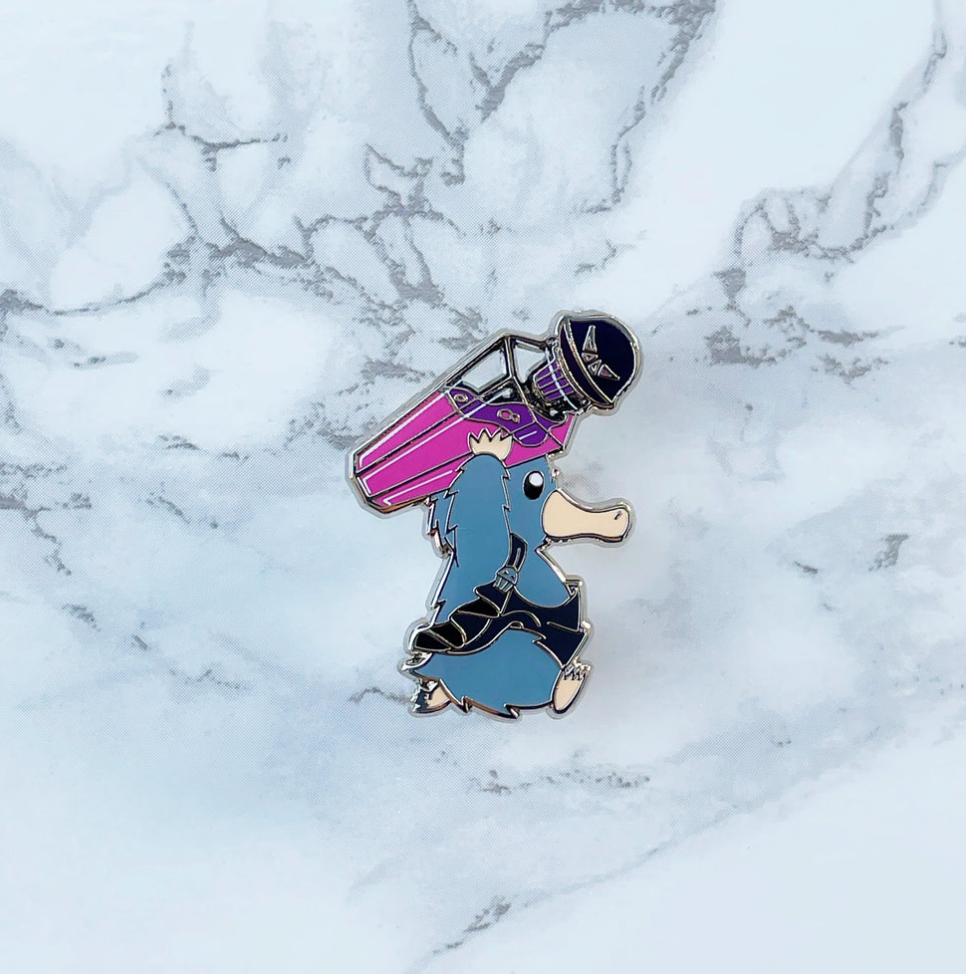 Runaway Mortal Potion Pin