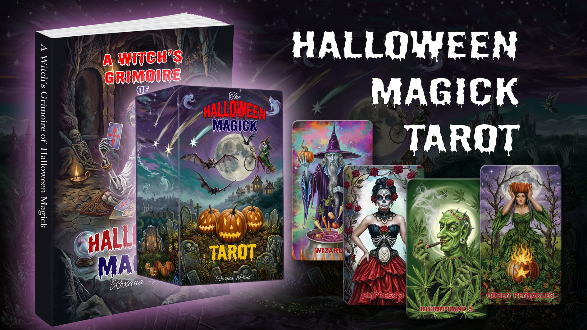 Halloween Magick Tarot: Second Edition