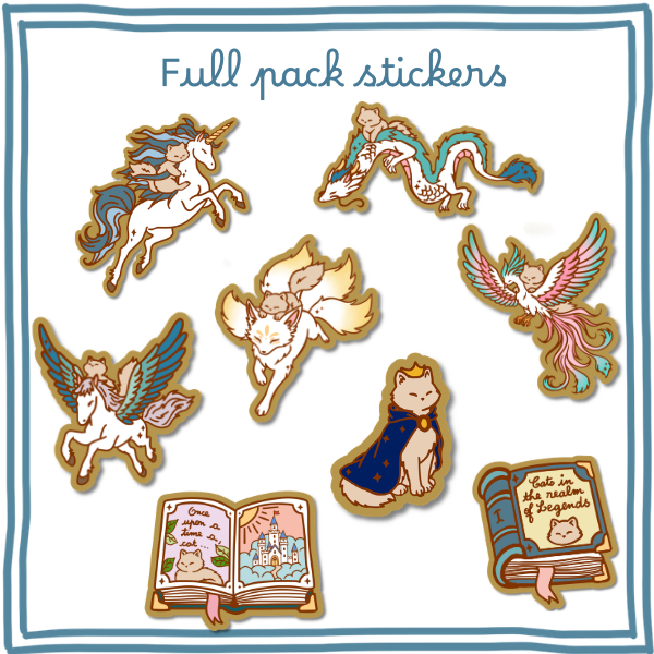 Full Pack stickers (One of Each)