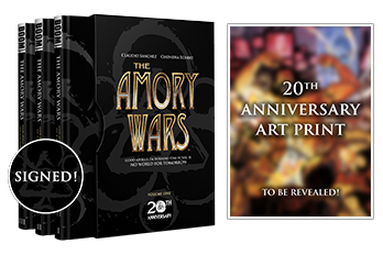 Complete THE AMORY WARS: NO WORLD FOR TOMORROW 20th Anniversary Slipcased & Signed Hardcover Set