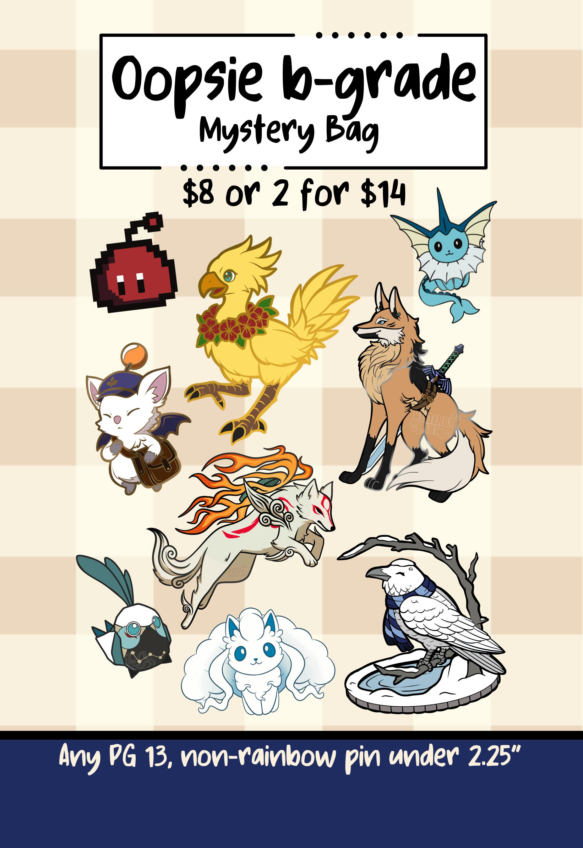 Oopsie Mystery Pin Blind Bag