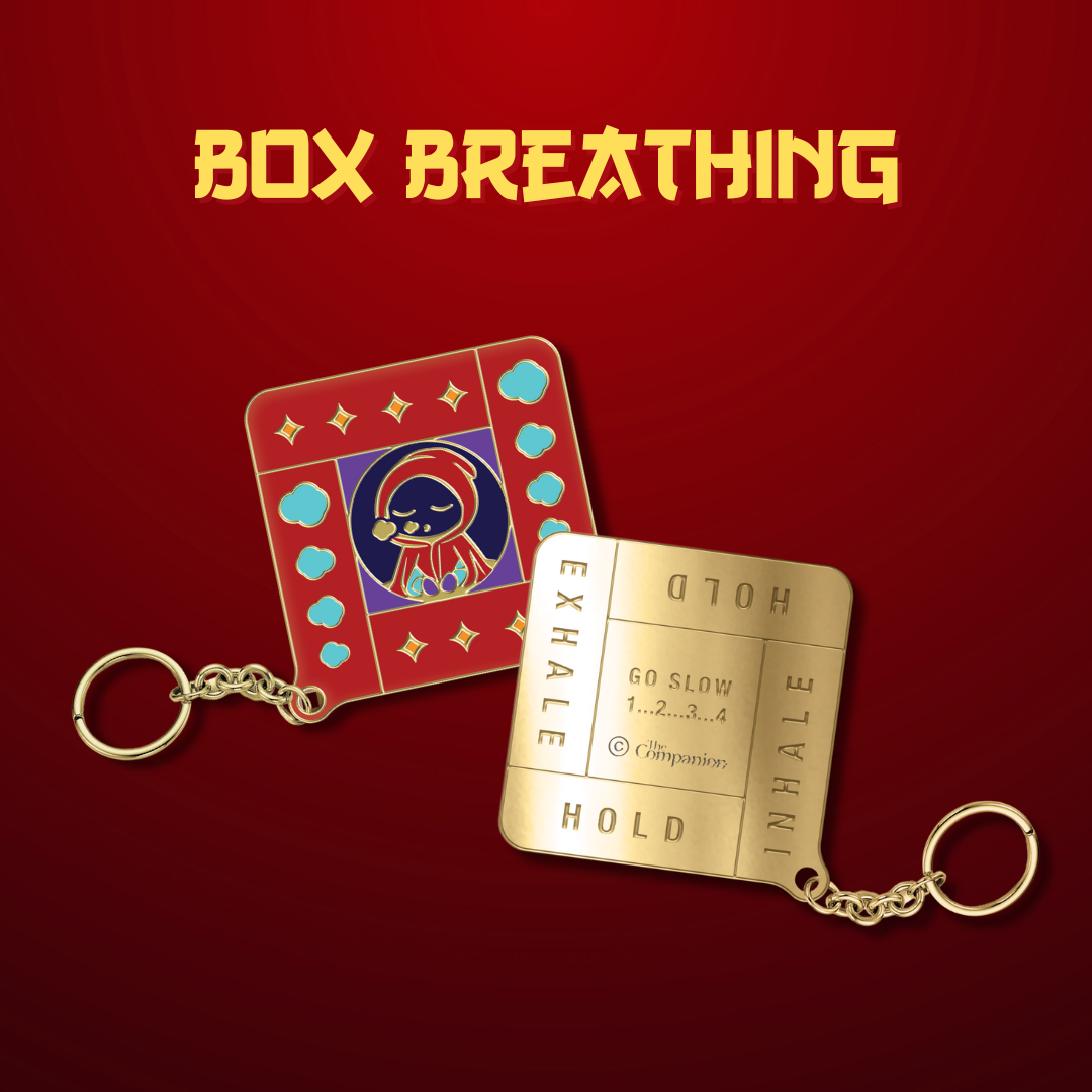 Lunar New Year Box Breathing Keychain