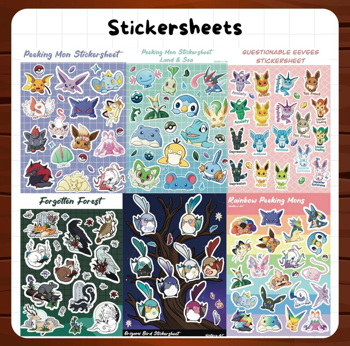 Past Stickersheet (x1)