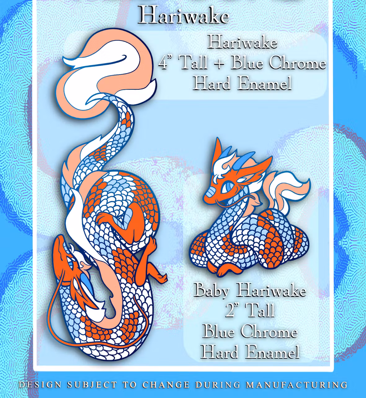 Hariwake (White and Orange)