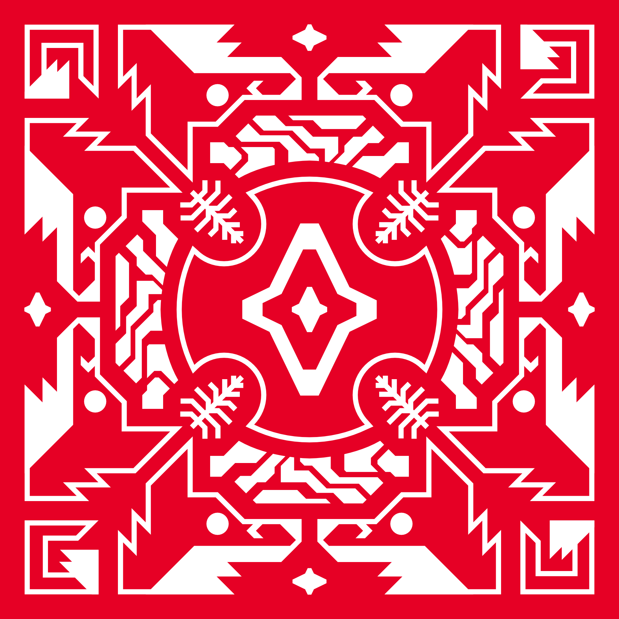 Foxes bandana
